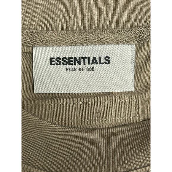 Fear of God Essentials Taupe Tee SS21 / Size M / Brand New - Picture 5 of 11